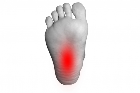 足底筋膜炎の痛みテキスト