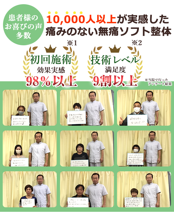 改善実績多数